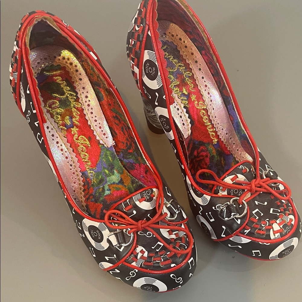 IRREGULAR CHOICE ICONIC ROCKO HEEL 40